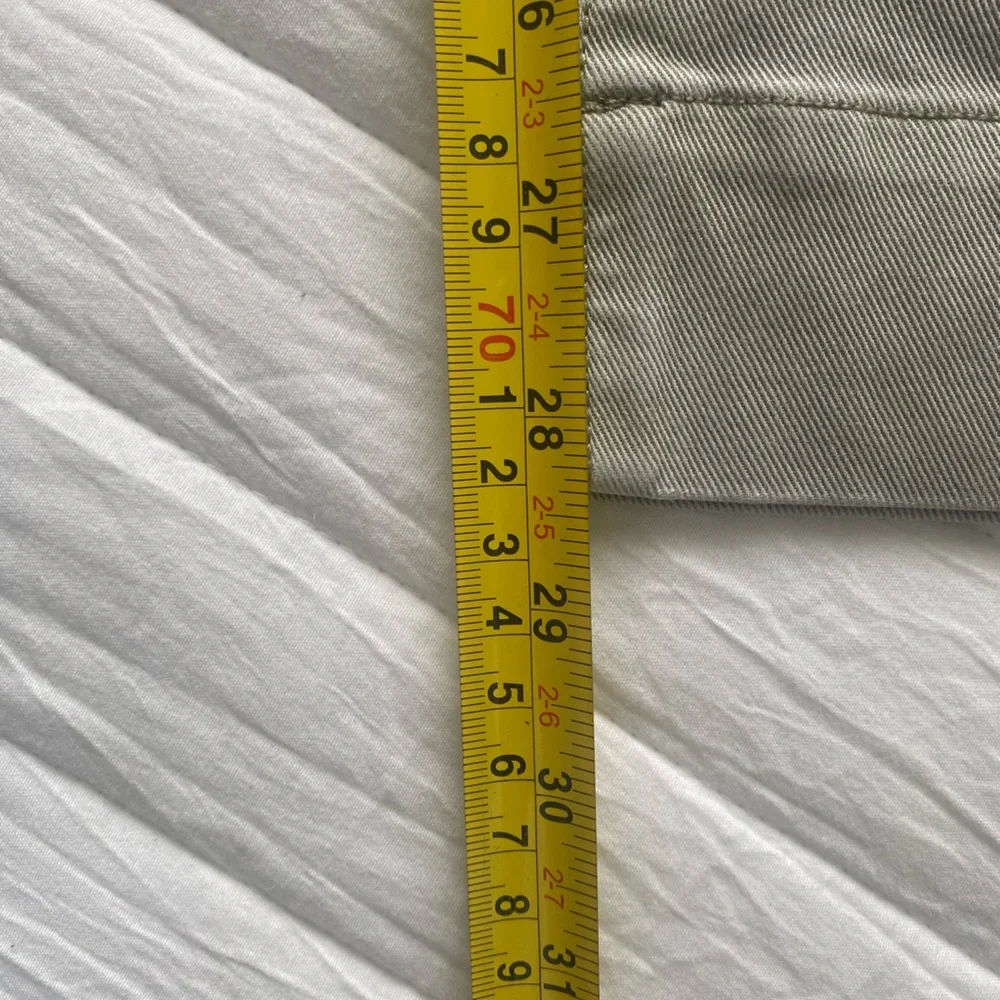 SPANX Light Green Wide Leg Cropped Utility Pants - Picture 10 of 11